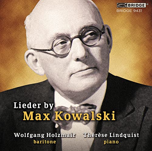 Lieder By Max Kowalski von Bridge Records