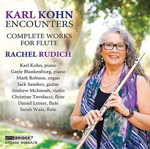 Karl Kohn: Encounters (Complete Works for Flute) von Bridge