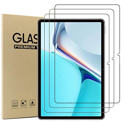 Brifu Screen Protector for HUAWEI MatePad 11 （11 Zoll),Glas Displayfolie, 9H Härte, Anti-Kratzer, Anti-Öl, Anti-Bläschen, 2.5D Runde Kante,[3 Stück] von Brifu