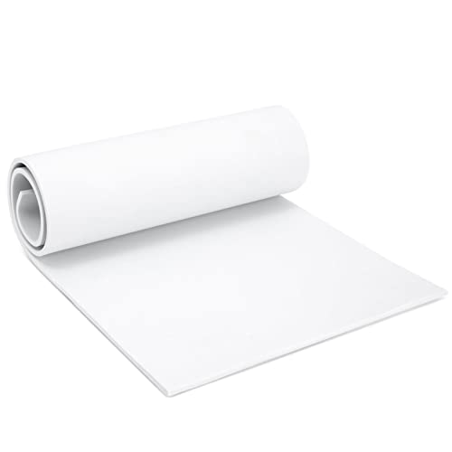 Weißer EVA-Schaumstoff zum Basteln, für Cosplay, Kostüme, 6 mm, 35 x 99 cm von Bright Creations