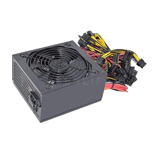 BrightBulb 1800 W Mining-Netzteil Desktop-Computer Mining-Netzteil PCI-E 8-Pin-Grafikkarte von BrightBulb