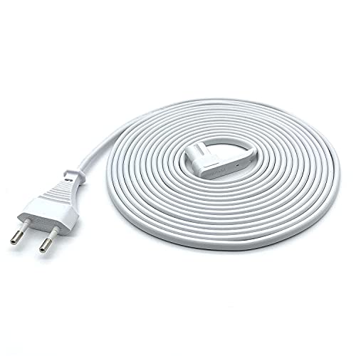 Brighton® Ersatznetzkabel, Kompatibel mit Play One, Play-1 und One SL Lautsprechern. Auch Kompatibel mit Samsung HW-Q950 & SWA-9500S/XE (3 Mtr, Weiß, 1er-Pack) von BrightOn