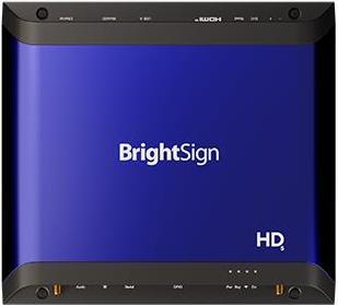 BRIGHTSIGN Expert 8k player with dual 4K HDMI outputs, elite HTML, PoE, full open GL with 5x more graphics power to create stunning video and graphics, and interactive experiences (HD1025) von BrightSign