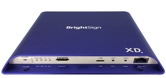 BrightSign XD1034 Expanded I/O Player LED 4K Ultra HD Blau (XD1034) von BrightSign