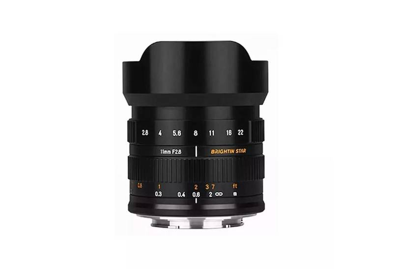 Brightin Star 11mm f/2,8 Vollformat Objektiv für E/RF/Z/L-Mount Fisheye-Objektiv Fisheyeobjektiv von Brightin Star