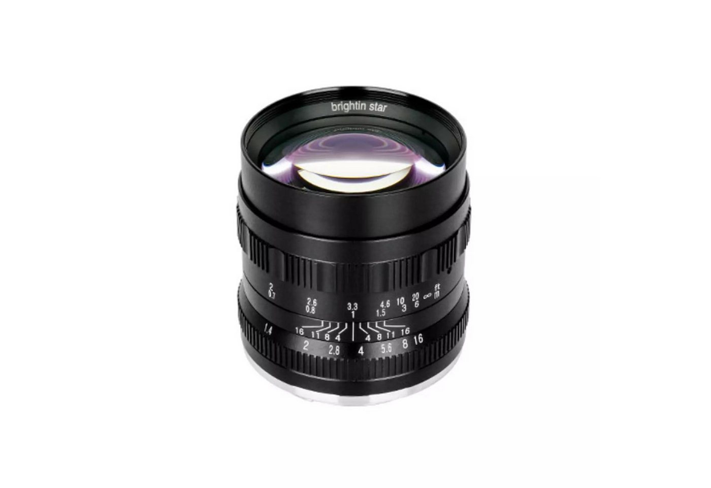 Brightin Star 50mm f/1,4 APS-C Objektiv für E/M/X/R/M4/3-Mount Standardobjektiv Normalobjektiv Brightin Star 50mm f/1,4 APS-C Objektiv für E/M/X/R/M4/3-Mount Standardobjektiv Normalobjektiv von Brightin Star