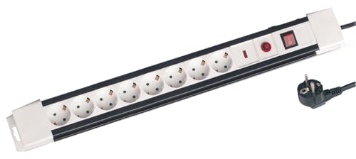 8T-Sockel mit Kabel, Steckern und Schutz, ideal für elektrische Installationen und Verbindungssysteme. von Brightium