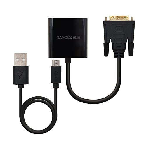 Brightium DVI 24+1/M zu VGA HDB15/H Konverter 10,2 cm, schwarz. Ideal für den Anschluss von DVI-Geräten an VGA-Monitore, um hohe Bildqualität und einfache Installation zu gewährleisten. Brightium DVI 24+1/M zu VGA HDB15/H Konverter 10,2 cm, schwarz. Ideal für den Anschluss von DVI-Geräten an VGA-Monitore, um hohe Bildqualität und einfache Installation zu gewährleisten. von Brightium