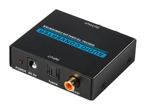 Brightium Digital-Analog-Konverter TOSLINK/COAXIAL zu 2 x RCA/3,5 mm, ideal für HiFi-Audio in Entertainment-Systemen. Brightium Digital-Analog-Konverter TOSLINK/COAXIAL zu 2 x RCA/3,5 mm, ideal für HiFi-Audio in Entertainment-Systemen. von Brightium