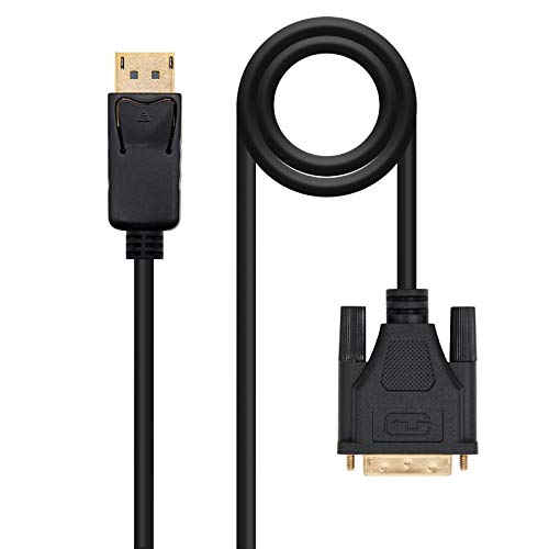 Brightium DisplayPort-auf-DVI-Konverterkabel, 2,0 m, schwarz, ideal zum Anschluss von Monitoren und Multimedia-Geräten. Brightium DisplayPort-auf-DVI-Konverterkabel, 2,0 m, schwarz, ideal zum Anschluss von Monitoren und Multimedia-Geräten. von Brightium