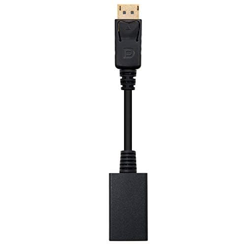 Brightium DisplayPort auf HDMI, DP/M-HDMI A/H, männlich-weiblich, Schwarz, 15 cm Brightium DisplayPort auf HDMI, DP/M-HDMI A/H, männlich-weiblich, Schwarz, 15 cm von Brightium