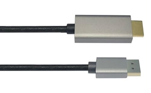 Brightium DisplayPort-auf-HDMI-Stecker, 4K-Adapter, unterstützt Video und Audio, ideal für den Anschluss von Geräten an Monitore oder Fernseher. Brightium DisplayPort-auf-HDMI-Stecker, 4K-Adapter, unterstützt Video und Audio, ideal für den Anschluss von Geräten an Monitore oder Fernseher. von Brightium