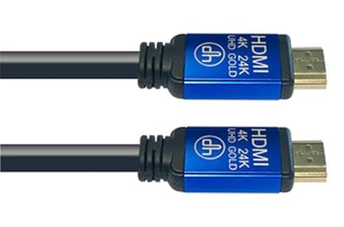 Brightium HDMI-Kabel 2.0 Stecker auf Stecker, 10 m, 4K-Auflösung, ideal für den Anschluss von Multimedia-Geräten an Fernseher und Projektoren. von Brightium