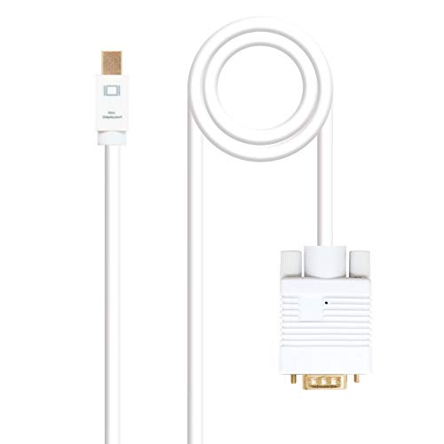 Brightium Mini DP auf VGA-Konverterkabel, weiß, 5 m, überträgt Videos von Mini DP-Geräten auf VGA-Displays, ideal für Präsentationen. Brightium Mini DP auf VGA-Konverterkabel, weiß, 5 m, überträgt Videos von Mini DP-Geräten auf VGA-Displays, ideal für Präsentationen. von Brightium