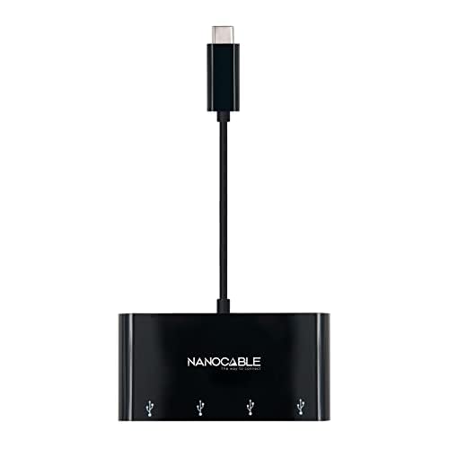 Brightium USB-C auf 4 x USB 3.0 Adapter, Schwarz Brightium USB-C auf 4 x USB 3.0 Adapter, Schwarz von Brightium
