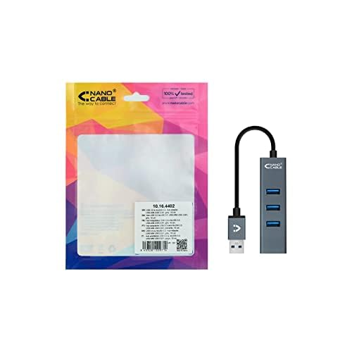 Brightium USB-Hub 3.0 zu 4 x USB 3.0, Grau, 10 cm Brightium USB-Hub 3.0 zu 4 x USB 3.0, Grau, 10 cm von Brightium
