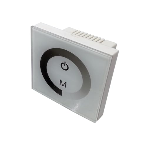 Brightium Wandmontierter Dimmer-Sensor, weiß, dimmbar, kompatibel mit LED-Beleuchtung, ideal zur Steuerung der Lichtintensität in Innenräumen. Brightium Wandmontierter Dimmer-Sensor, weiß, dimmbar, kompatibel mit LED-Beleuchtung, ideal zur Steuerung der Lichtintensität in Innenräumen. von Brightium