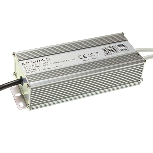 Brightium Wasserdichtes Netzteil für LED-Streifen, 60 W, 12 V, 5 A, Metall, ideal für Außenbeleuchtung und flexible Beleuchtungsprojekte. Brightium Wasserdichtes Netzteil für LED-Streifen, 60 W, 12 V, 5 A, Metall, ideal für Außenbeleuchtung und flexible Beleuchtungsprojekte. von Brightium