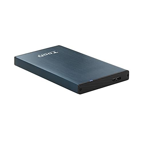 Das 2,5" 9,5" USB 3.0/3.1 Gen1 Externe Gehäuse in himmelblau ist ideal für die sichere Speicherung und den Transport von Festplatten und bietet schnelle Übertragungen und vollständige Kompatibilität. von Brightium