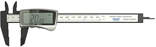 Digitaler Präzisions-Messschieber, 150 mm, Kohlefaser, Ablesung in Millimeter und Zoll, ideal für die Messung von Innen- und Außenmaßen. Digitaler Präzisions-Messschieber, 150 mm, Kohlefaser, Ablesung in Millimeter und Zoll, ideal für die Messung von Innen- und Außenmaßen. von Brightium