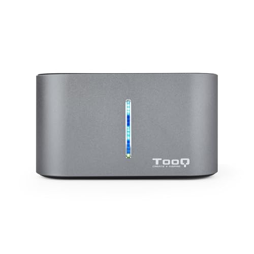 Docking 2 x SATA 2,5/3,5 Zoll USB 3.0/3.1 Gen1, schnelle Übertragung, kompatibel mit Festplatten und SSD, ideal für Sicherung und Speicherung. von Brightium