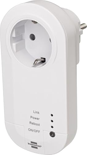 Intelligente WLAN-Steckdose mit Transmitter 433 MHz, 3600 W; Fernbedienung und Automatisierung für Energiemanagement und Haushaltsgeräte. Intelligente WLAN-Steckdose mit Transmitter 433 MHz, 3600 W; Fernbedienung und Automatisierung für Energiemanagement und Haushaltsgeräte. von Brightium