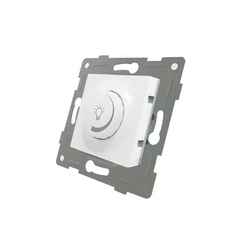 S-EMPOT. Weißer LED-Dimmer: Modernes und funktionales Design. Steuern Sie die Lichtintensität, perfekt, um eine gemütliche Atmosphäre in Ihrem Zuhause zu schaffen. Ideal für jeden Raum. von Brightium