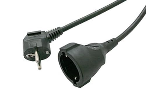 Verlängerungskabel, 10 m, 3 x 1,5 mm, 16 A, H05VV-F zum Anschluss mehrerer elektrischer Geräte im Innenbereich. von Brightium