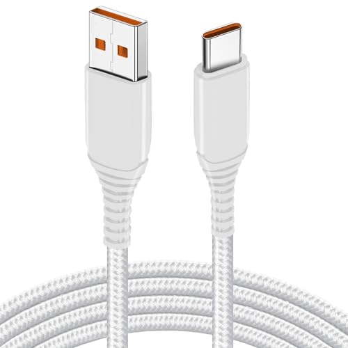 120W USB Typ C Ladekabel für Xiaomi 13 Lite/13/13 Pro/12T/12 12X/11T 10T,Redmi Note 11 Pro+ 5G/11 Pro/11/10 9 Pro 11S/12,Poco F4/X4 Pro 5G/X4 GT/X5/F3 M5S,6A Turbo Charge Kabel 1.8M Schnellladekabel von Brighttodays