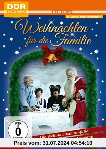 Weihnachten für die Familie: Die Weihnachtsmannfalle + Lieber, guter Weihnachtsmann (DDR TV-Archiv) von Brigitte Natusch