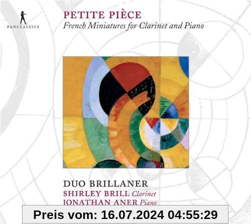 Petite Piece - Französische Miniaturen für Klarinette und Klavier von Brill