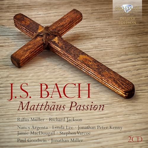 Bach: Mattäus Passion von Brilliant Classics (Edel)