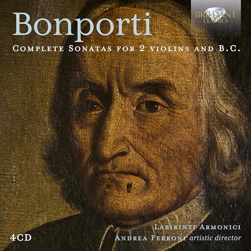 Bonporti: Complete Sonatas For 2 Violins And B. C. von BRILLIANT CLASSICS