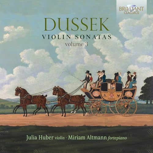 Dussek:Violin Sonatas,Volume 3 von Brilliant Classics (Edel)