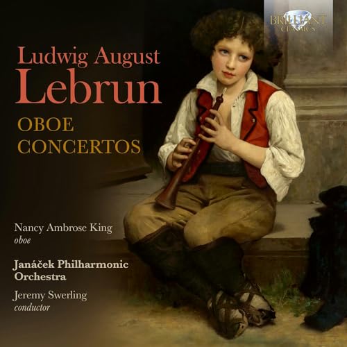 Lebrun:Oboe Concertos von BRILLIANT CLASSICS