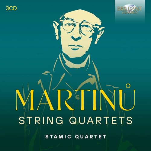 Martinu:String Quartets von Brilliant Classics (Edel)