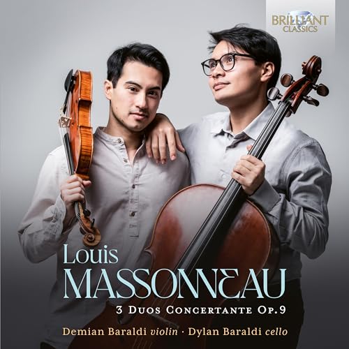 Massonneau: 3 Duos Concertante Op. 9 von Brilliant Classics (Edel)