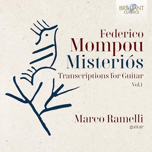 Mompou:Misterios,Transcriptions for Guitar,Vol.1 von Brilliant Classics (Edel)