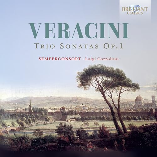 Veracini:Sonate a Tre,Due Violini E Violino O von Brilliant Classics (Edel)