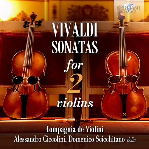 Vivaldi: Sonatas for 2 Violins von Brilliant Classics (Edel)