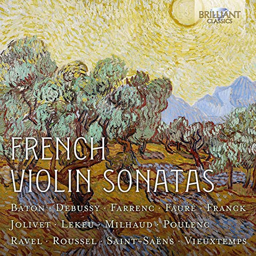 French Violin Sonatas von BRILLIANT CLASSICS