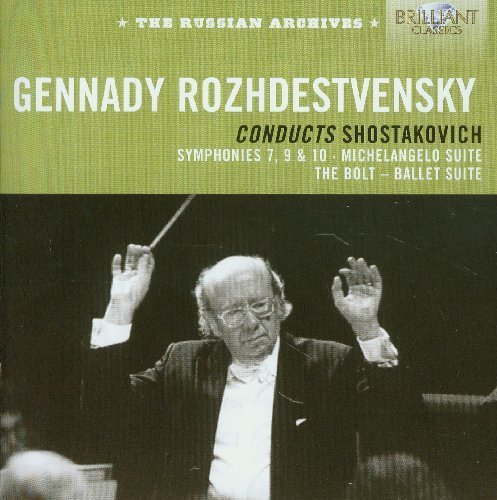 Gennady Rozhdestvensky Conducts Shostakovich Box set Edition by Shostakovich, D. (2012) Audio CD von Brilliant Classics