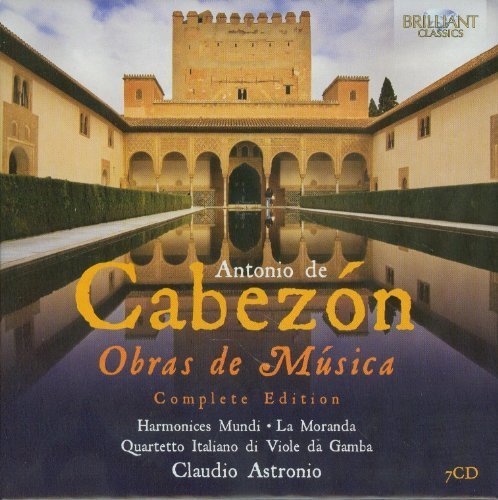 Obras De Musica Box set Edition by Cabezon, A. De (2012) Audio CD von Brilliant Classics