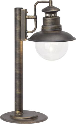 Brilliant 46984/86 Artu Außenstandleuchte Glühlampe E27 60W Schwarz, Gold von Brilliant