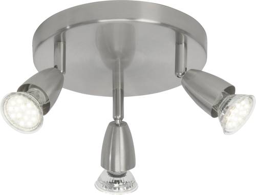 Brilliant Amalfi G21534/13 Deckenstrahler LED GU10 9W Edelstahl Brilliant Amalfi G21534/13 Deckenstrahler LED GU10 9W Edelstahl von Brilliant