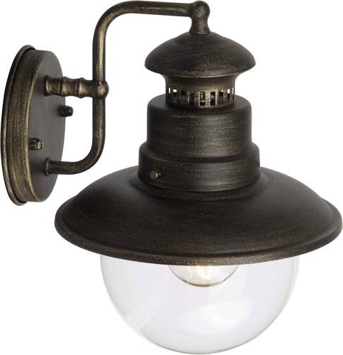 Brilliant Artu 96128/86 Außenwandleuchte Energiesparlampe, LED E27 53W Schwarz, Gold Brilliant Artu 96128/86 Außenwandleuchte Energiesparlampe, LED E27 53W Schwarz, Gold von Brilliant