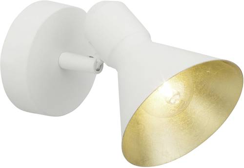 Brilliant Aztekas 24910/85 Wandstrahler E14 28W LED Weiß, Gold von Brilliant