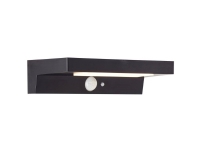 Brilliant Barker G40415/06 Solar-Wandleuchte für den Außenbereich mit Bewegungssensor 3W Warmweiß Schwarz Brilliant Barker G40415/06 Solar-Wandleuchte für den Außenbereich mit Bewegungssensor 3W Warmweiß Schwarz von Brilliant