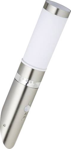 Brilliant Bole G46798/82 Außenwandleuchte mit Bewegungsmelder Halogen E27 60W Edelstahl Brilliant Bole G46798/82 Außenwandleuchte mit Bewegungsmelder Halogen E27 60W Edelstahl von Brilliant