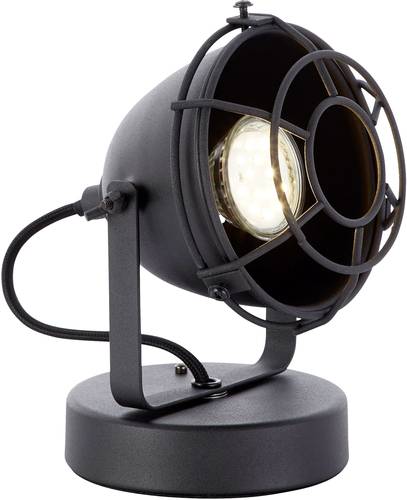 Brilliant Carmen 98992/86 Tischlampe LED GU10 28W Schwarz von Brilliant